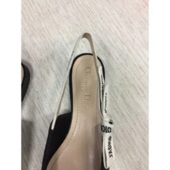 J'adior Ballerines Noir -Outlet Élégance DIOR 107668 3