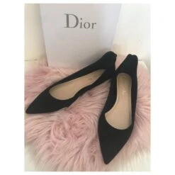 Dior Ballerines Noir -Outlet Élégance DIOR 113777 3