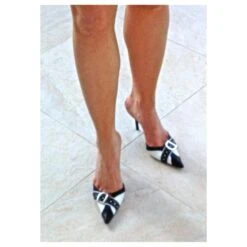 Mules Dior Noir -Outlet Élégance DIOR 129820 6