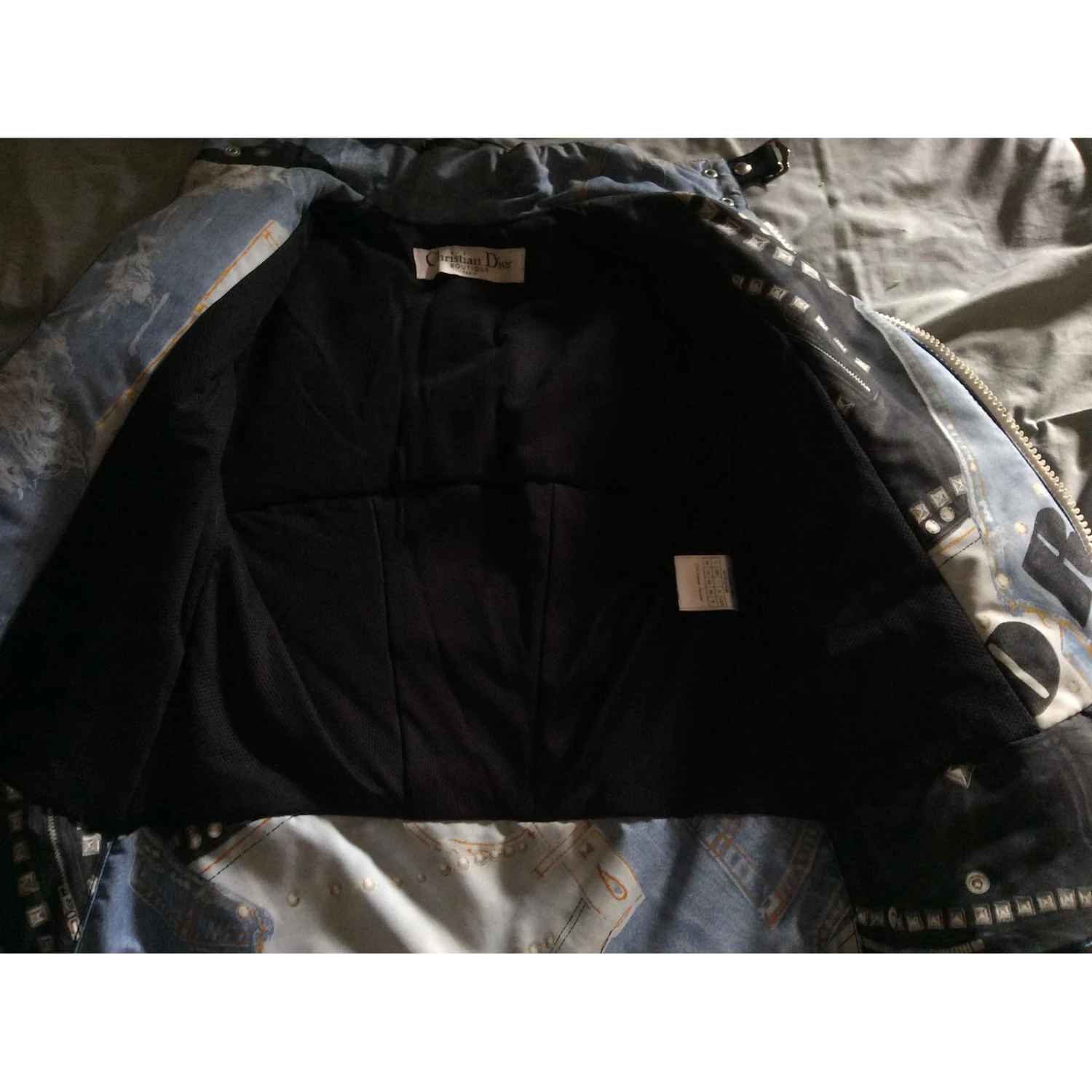 Christian Dior Doudoune Bleu 4 Christian Dior Doudoune Bleu – Image 4