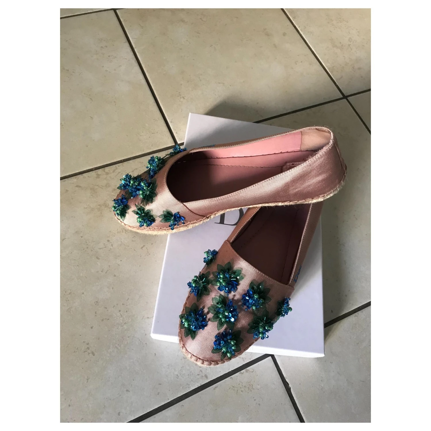 Dior Espadrilles Rose 3 Dior Espadrilles Rose – Image 3