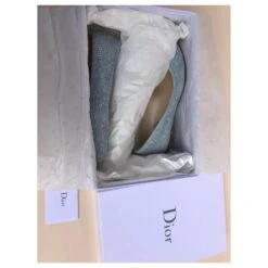 Christian Dior Ballerines Bleu Clair -Outlet Élégance DIOR 180478 3