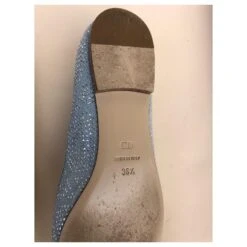 Christian Dior Ballerines Bleu Clair -Outlet Élégance DIOR 180478 5