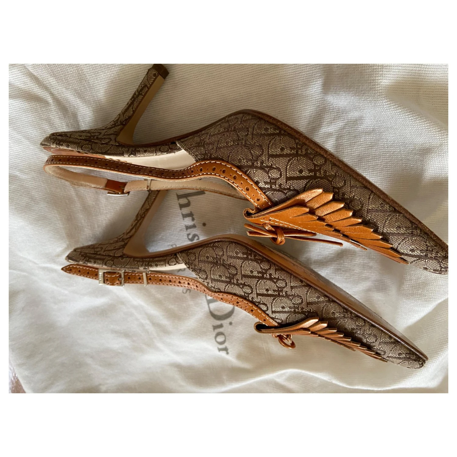 Christian Dior Escarpins Dior Caramel 9 Christian Dior Escarpins Dior Caramel – Image 9