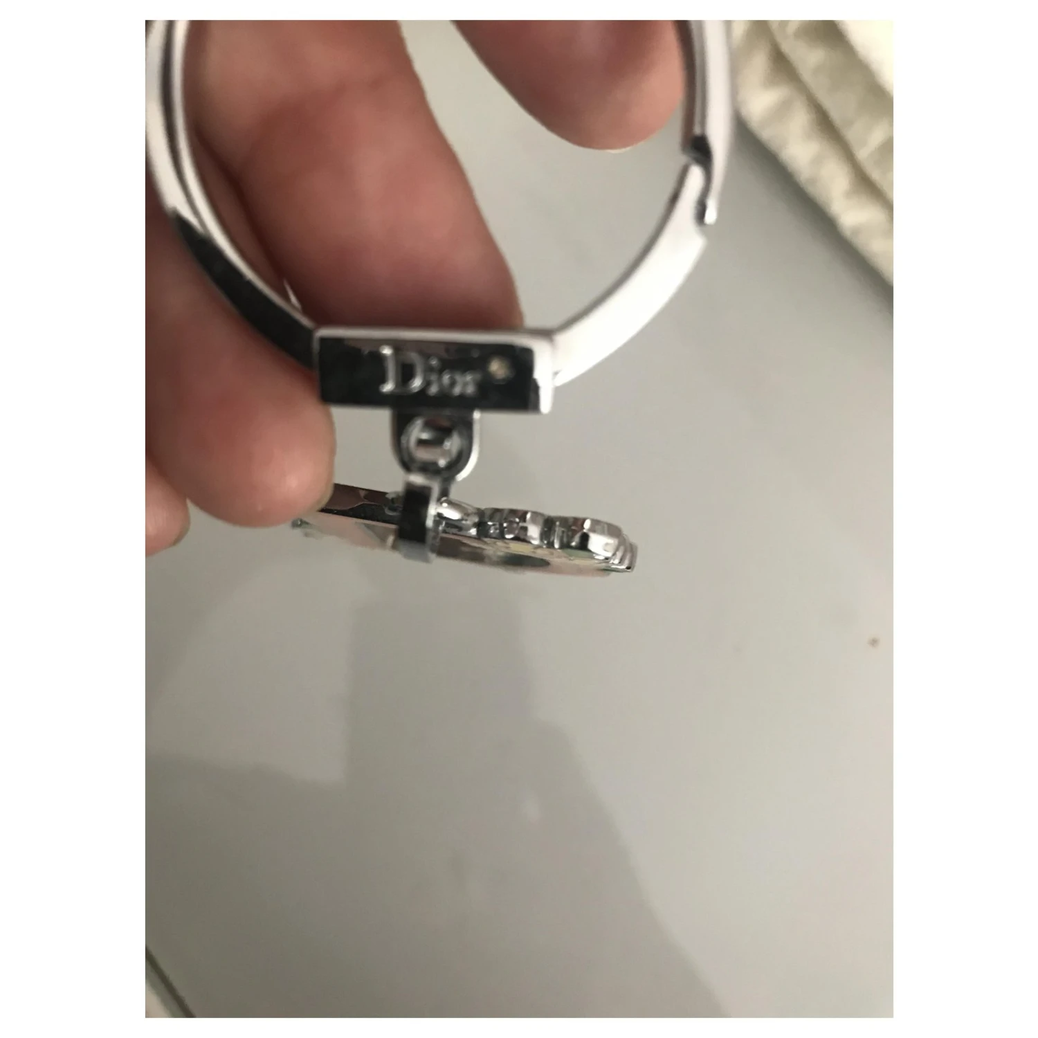 Dior Charmes De Sac Argenté Multicolore 2 Dior Charmes De Sac Argenté Multicolore – Image 2