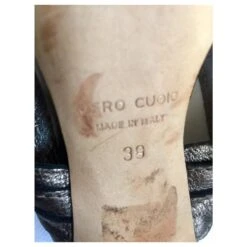 Mules Christian Dior En Bronze Métallisé 18 Mules Christian Dior En Bronze Métallisé -Outlet Élégance DIOR 211647 9