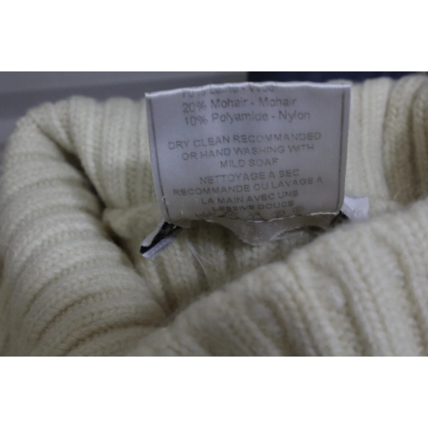 Christian Dior Top Pull Crème 6 Christian Dior Top Pull Crème – Image 6