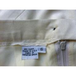 Christian Dior Tailleur / Suit Blanc Cassé 19 Christian Dior Tailleur / Suit Blanc Cassé -Outlet Élégance DIOR 23205 10