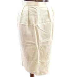 Christian Dior Tailleur / Suit Blanc Cassé 14 Christian Dior Tailleur / Suit Blanc Cassé -Outlet Élégance DIOR 23205 5