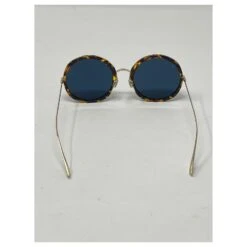 Lunettes De Soleil Dior Logo DIOR HYPNOTIC 1 Y67UNE9 JAUNE HAVANE ET OR Marron Doré -Outlet Élégance DIOR 241077 4