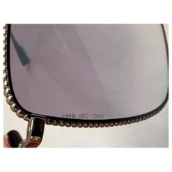 Lunettes De Soleil Dior Logo DIOR SOCIETY 1 DDB86 Rose Doré -Outlet Élégance DIOR 241084 12