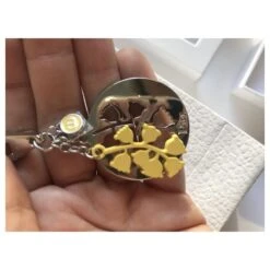 Rare Porte-clés DIOR ,Nouveau Avec Les étiquettes Bijouterie Argentée -Outlet Élégance DIOR 243503 4