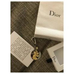 Rare Porte-clés DIOR ,Nouveau Avec Les étiquettes Bijouterie Argentée -Outlet Élégance DIOR 243503 5