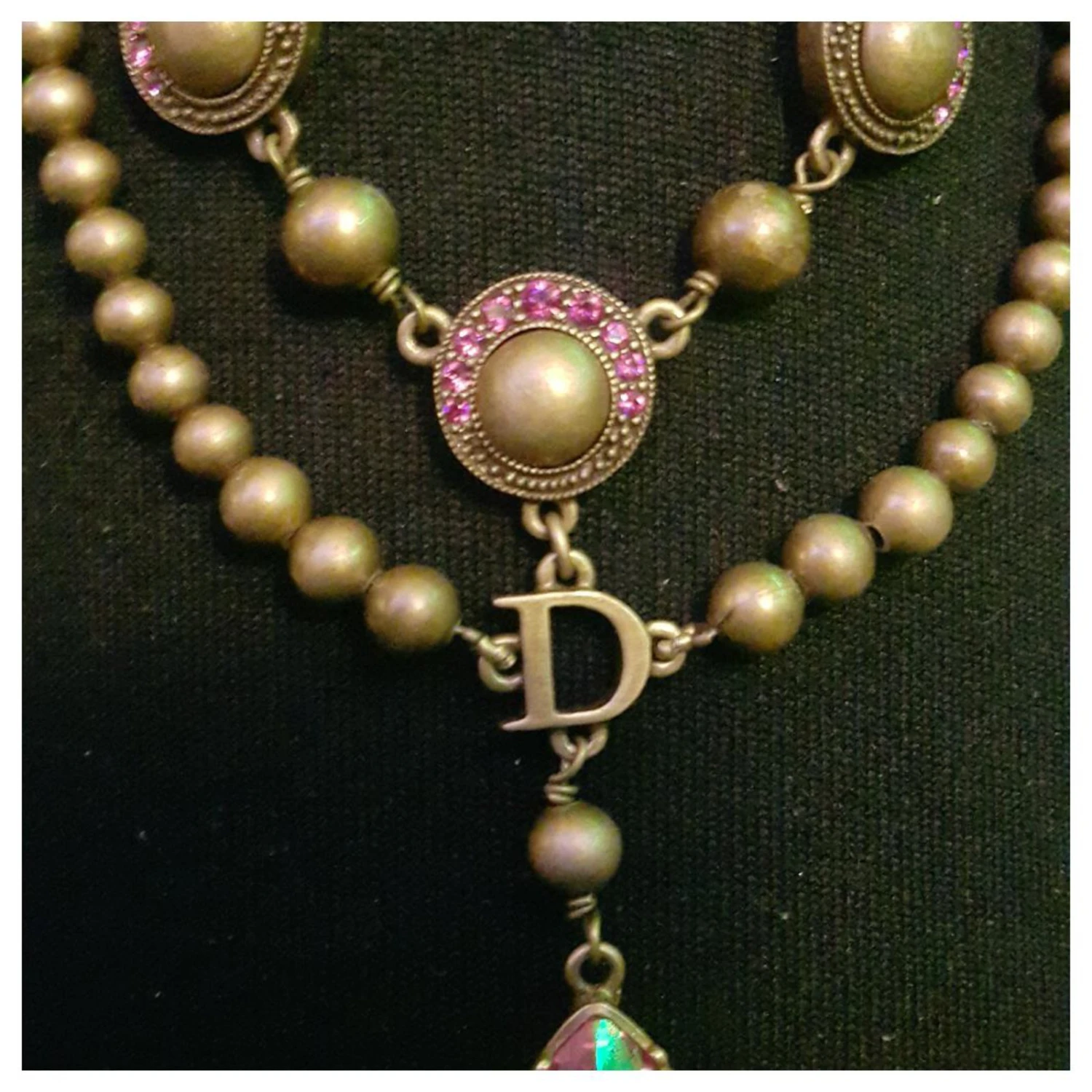 John Galliano Pour Christian Dior Bronze Fuschia 2 John Galliano Pour Christian Dior Bronze Fuschia – Image 2