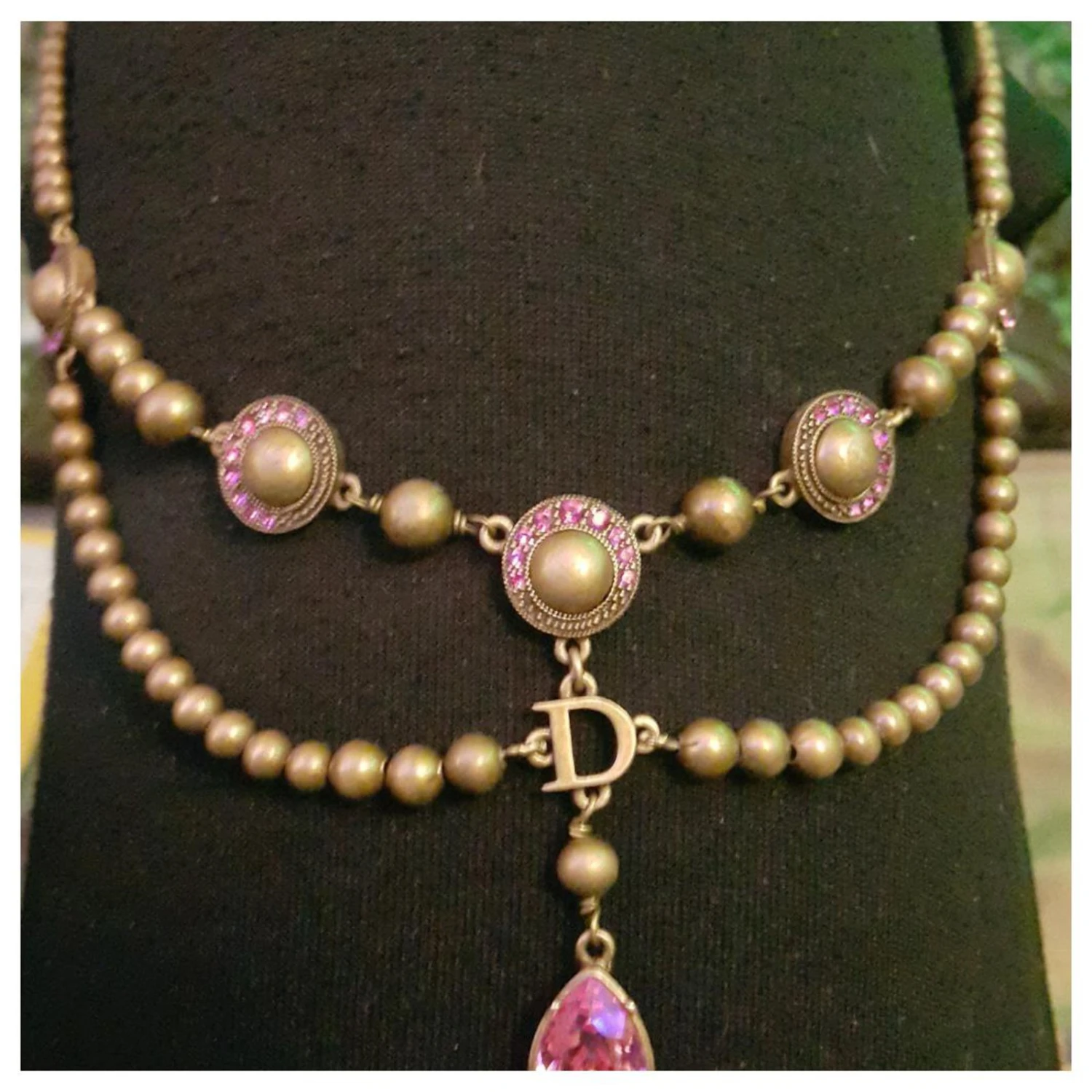 John Galliano Pour Christian Dior Bronze Fuschia 3 John Galliano Pour Christian Dior Bronze Fuschia – Image 3