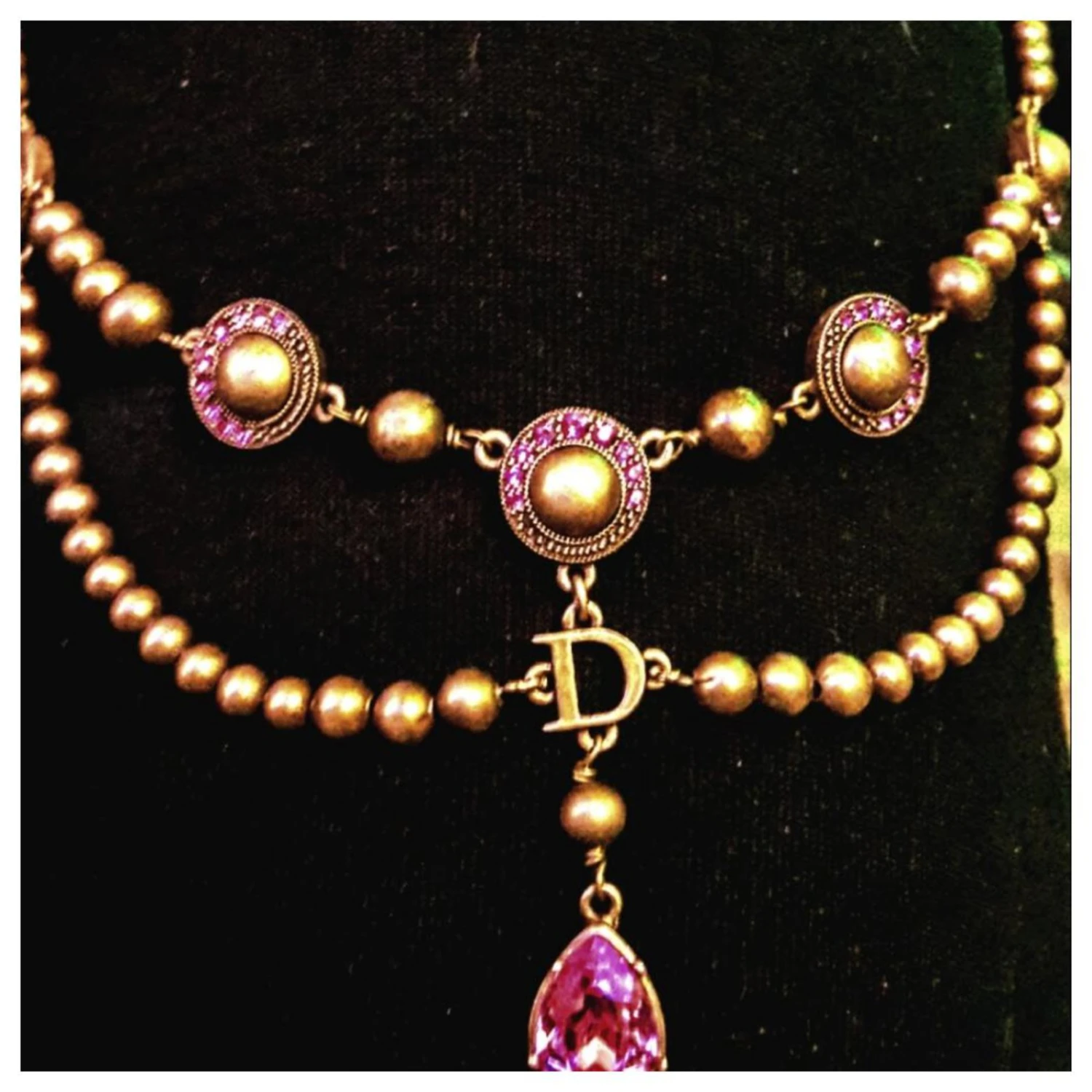 John Galliano Pour Christian Dior Bronze Fuschia 4 John Galliano Pour Christian Dior Bronze Fuschia – Image 4