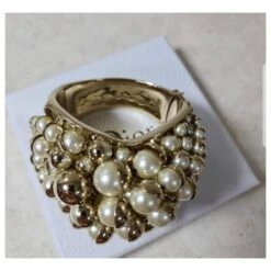 Bracelet Massive Perle Dior Doré -Outlet Élégance DIOR 254066 8