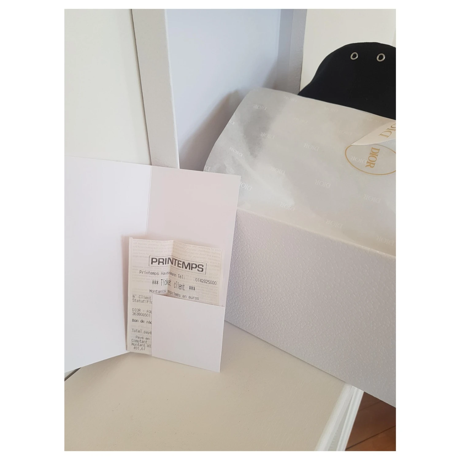 Chapeau Dior Noir 3 Chapeau Dior Noir – Image 3