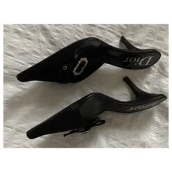 Dior Mules Noir -Outlet Élégance DIOR 264258 2