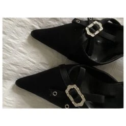 Dior Mules Noir -Outlet Élégance DIOR 264258 4