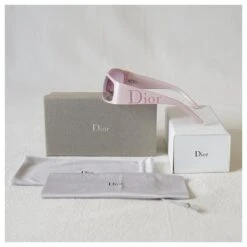 Christian Dior Des Lunettes De Soleil Rose -Outlet Élégance DIOR 266053 5