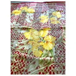 Christian Dior Foulards De Soie Rouge Jaune -Outlet Élégance DIOR 266894 9