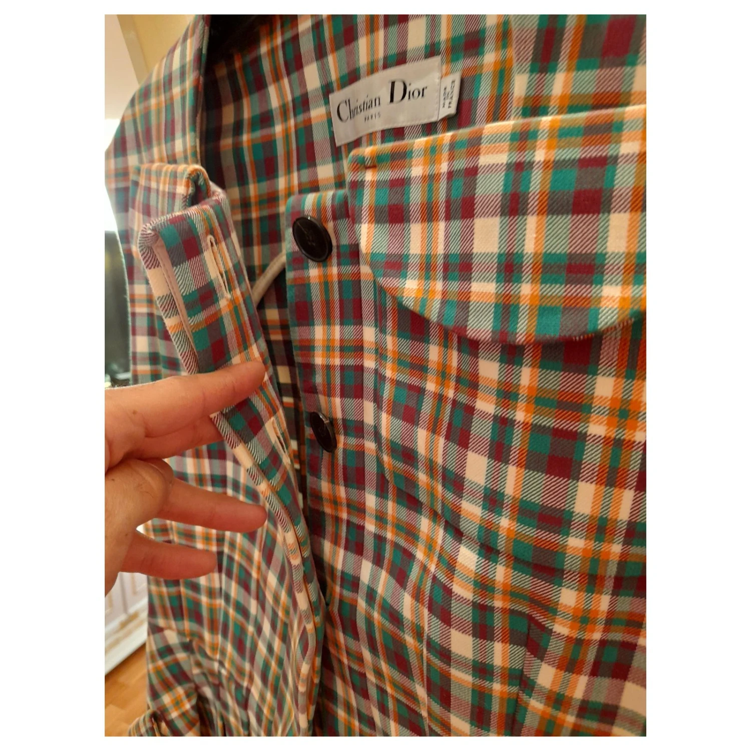 Nouveau Auth Christian Dior 2016ss Cruise Runway Mini-robe Femme Awesome Multicolore 2 Nouveau Auth Christian Dior 2016ss Cruise Runway Mini-robe Femme Awesome Multicolore – Image 2