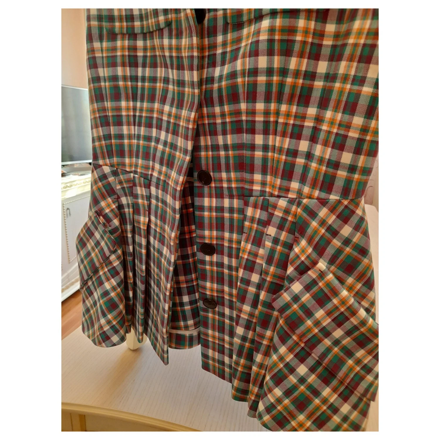 Nouveau Auth Christian Dior 2016ss Cruise Runway Mini-robe Femme Awesome Multicolore 3 Nouveau Auth Christian Dior 2016ss Cruise Runway Mini-robe Femme Awesome Multicolore – Image 3