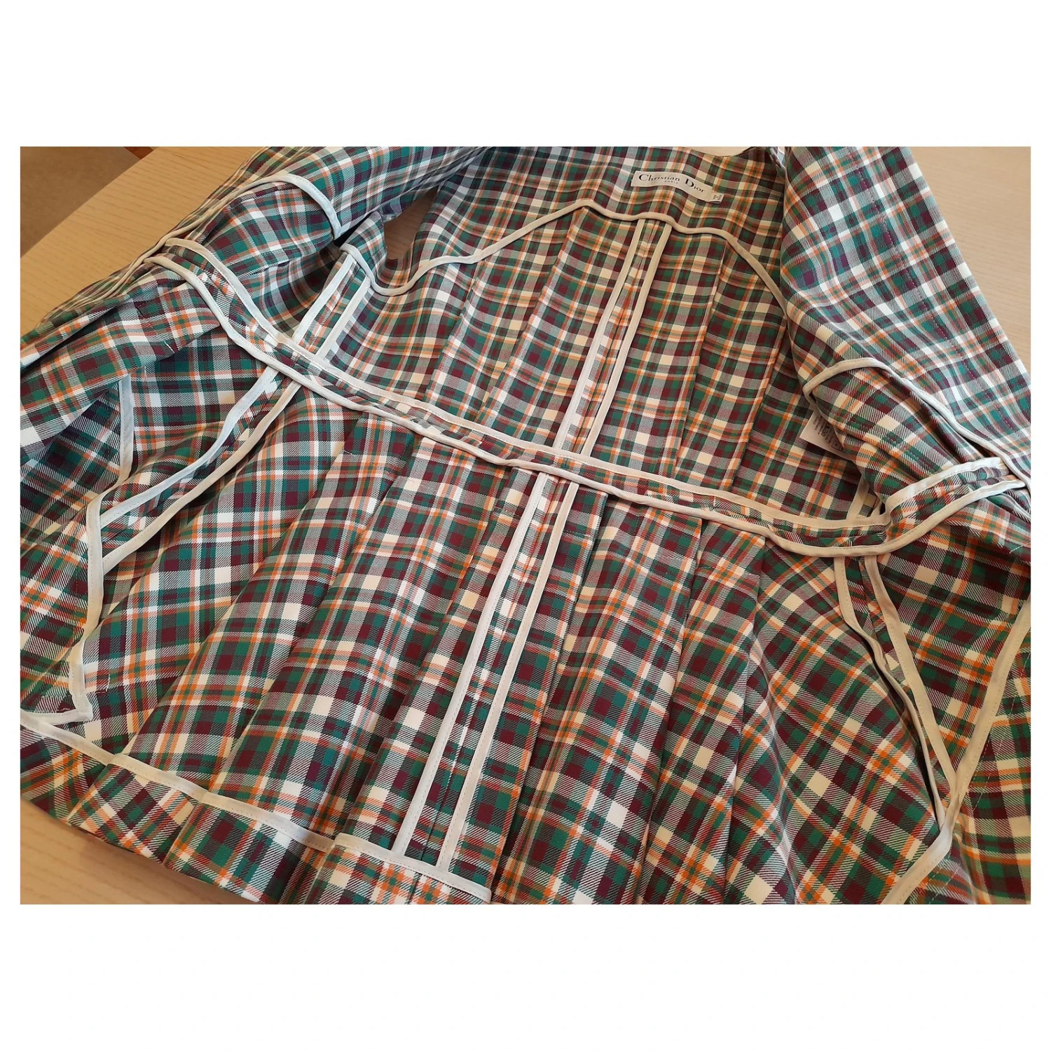 Nouveau Auth Christian Dior 2016ss Cruise Runway Mini-robe Femme Awesome Multicolore 9 Nouveau Auth Christian Dior 2016ss Cruise Runway Mini-robe Femme Awesome Multicolore – Image 9