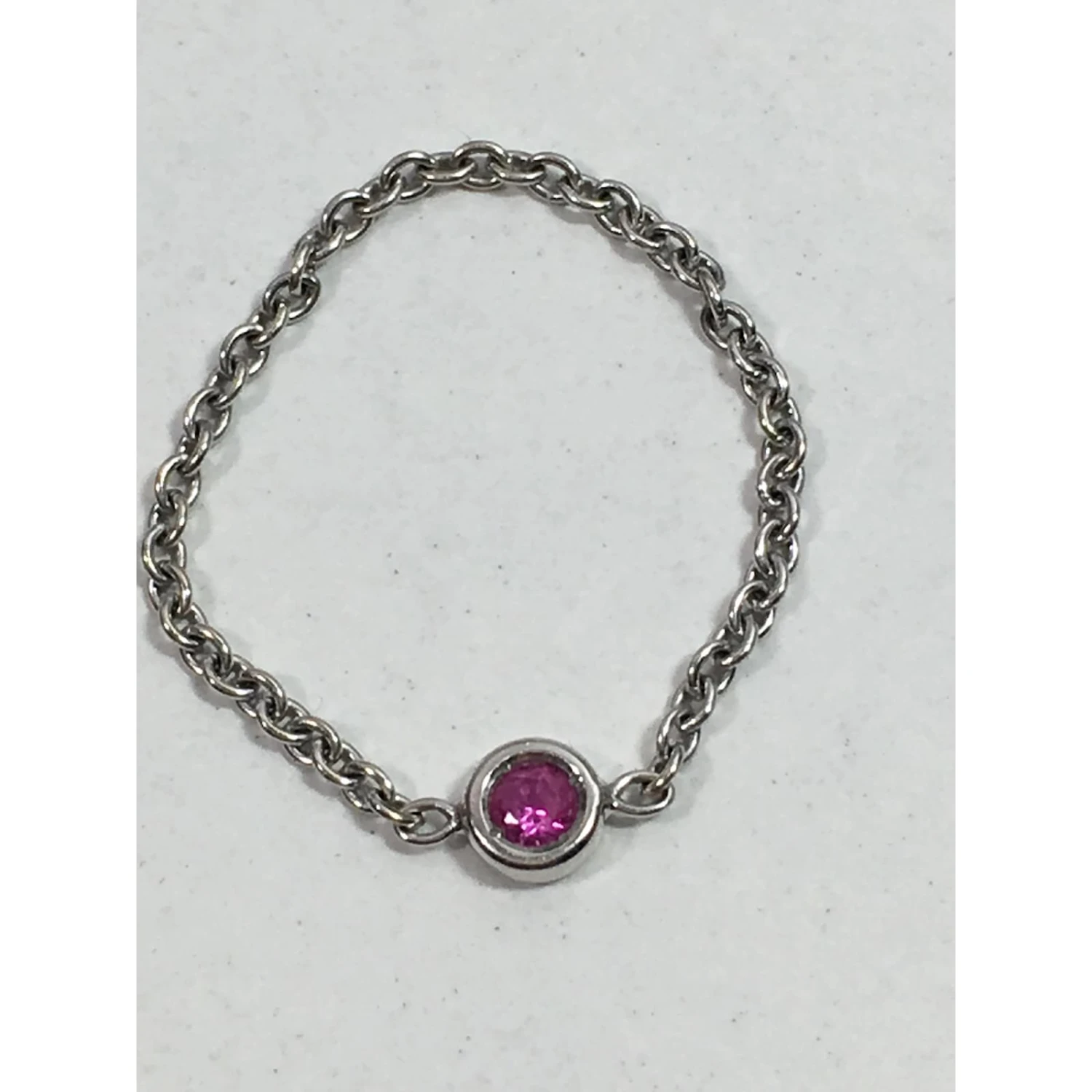 Christian Dior Mimioui Or Blanc Et Saphir Rose Argenté 3 Christian Dior Mimioui Or Blanc Et Saphir Rose Argenté – Image 3