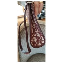 Christian Dior Pochette à Bandoulière 75cm Non Réglable Fermeture éclair Bordeaux -Outlet Élégance DIOR 286111 3