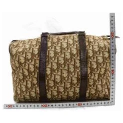 Christian Dior Duffle Boston Trotter Monogram Marron 18 Christian Dior Duffle Boston Trotter Monogram Marron -Outlet Élégance DIOR 291361 9