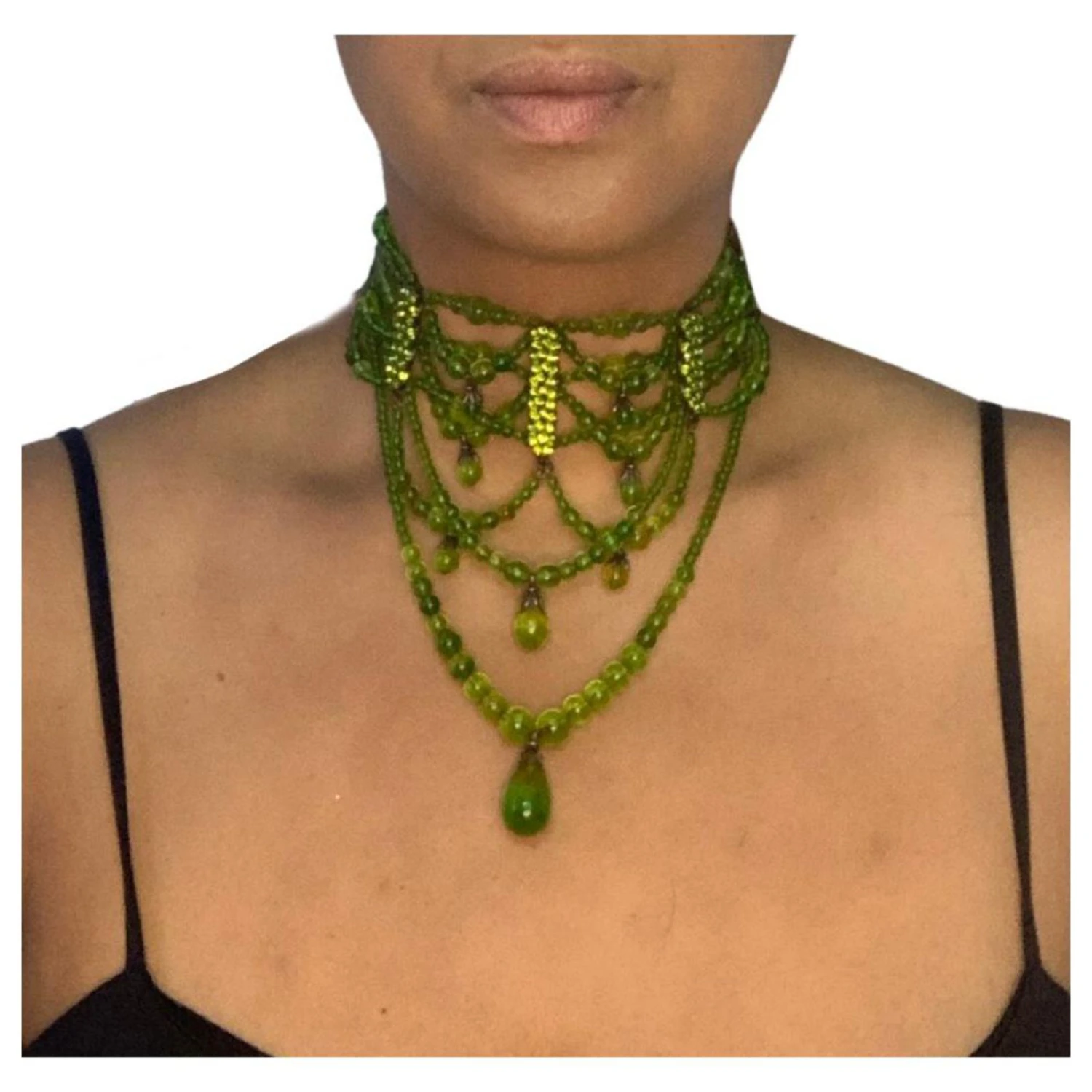 Christian Dior Colliers Vert 2 Christian Dior Colliers Vert – Image 2