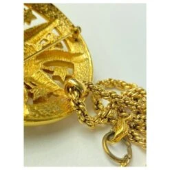 Ensemble De Broche Collier Lune En Cristal Et Or 10DIOR22 -Outlet Élégance DIOR 294226 3