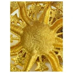 Ensemble De Broche Collier Lune En Cristal Et Or 10DIOR22 -Outlet Élégance DIOR 294226 7