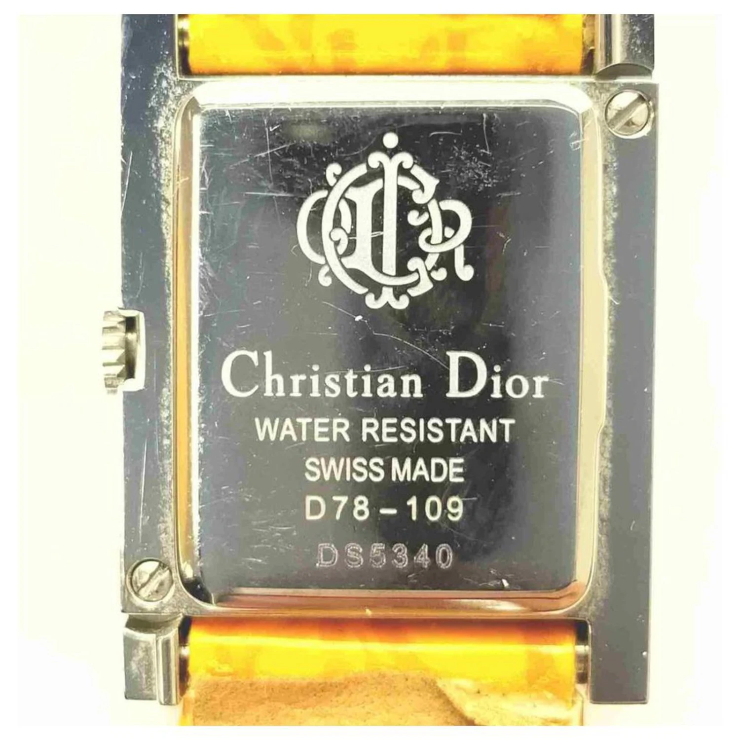 Christian Dior D78-109 Montre Monogram Oblique Trotter 5 Christian Dior D78-109 Montre Monogram Oblique Trotter – Image 5