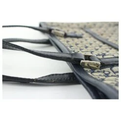 Dior Sac Cabas Bleu Marine Monogram Trotter Book Tote -Outlet Élégance DIOR 297360 6