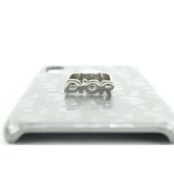 Dior Coque IPhone Trotteur Montaigne Monogramme Argenté -Outlet Élégance DIOR 297554 5