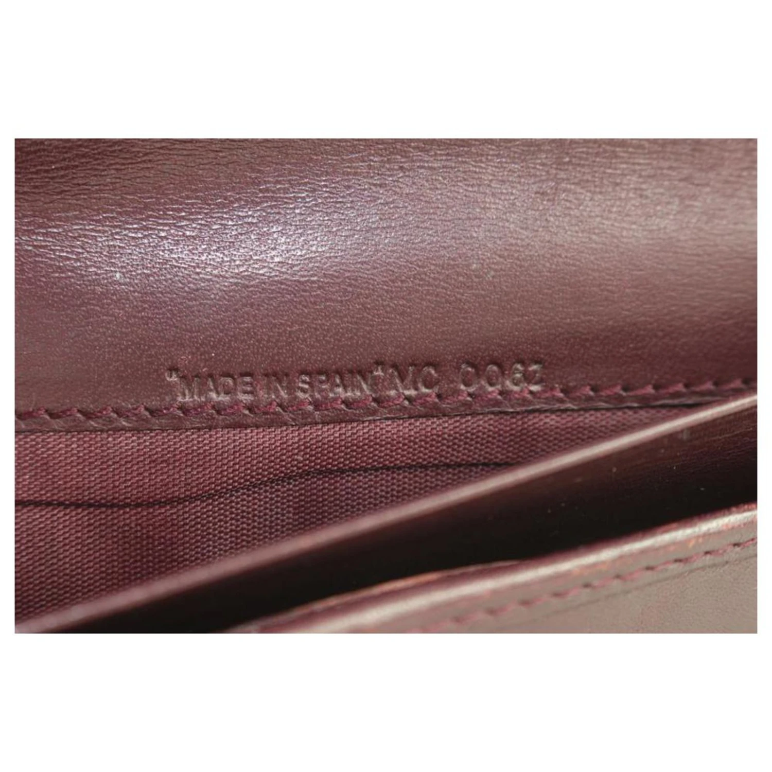 Dior Long Portefeuille à Rabat Bordeaux Monogram Trotteur Saddle 9 Dior Long Portefeuille à Rabat Bordeaux Monogram Trotteur Saddle – Image 9