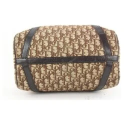 Dior Sac Boston Trotter Monogram Marron -Outlet Élégance DIOR 318962 6