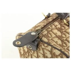 Dior Sac Boston Trotter Monogram Marron -Outlet Élégance DIOR 318962 9