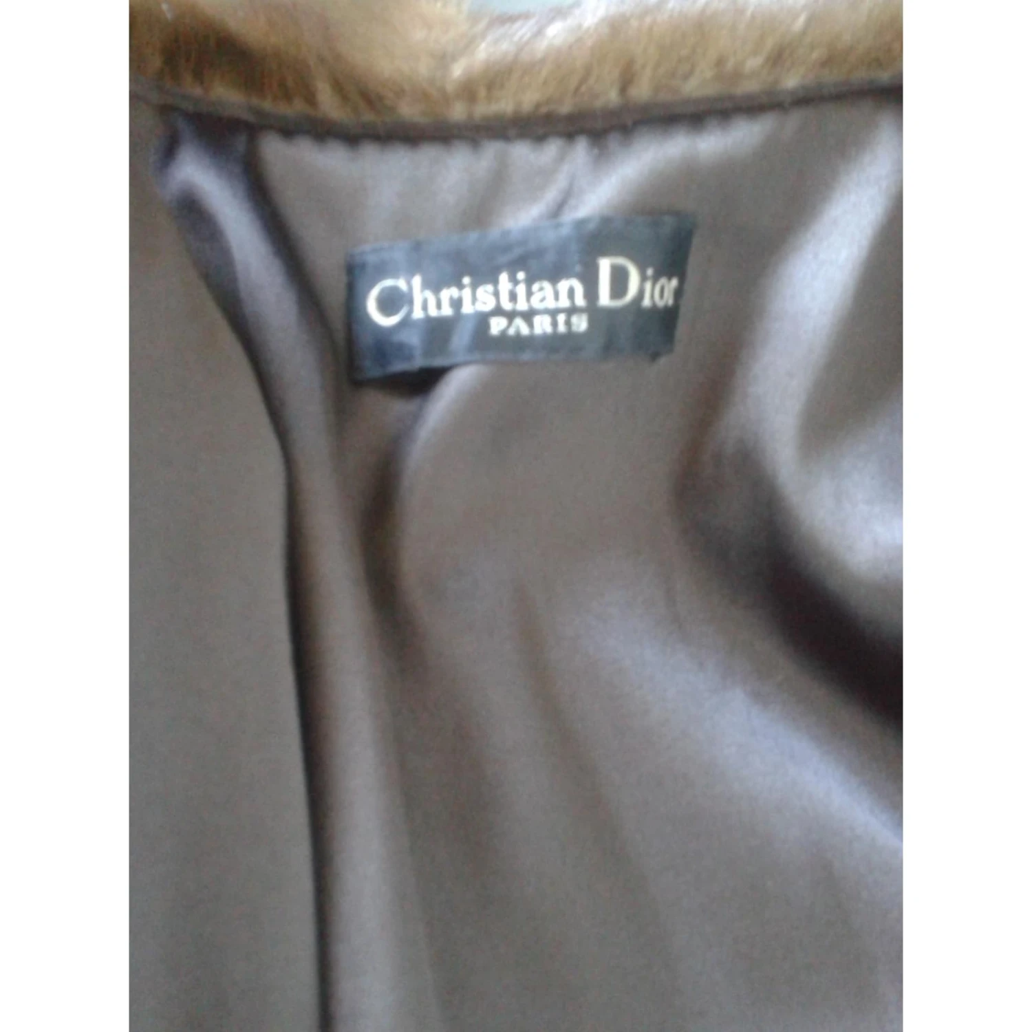 Christian Dior Long Manteau En Vison Sauvage 5 Christian Dior Long Manteau En Vison Sauvage – Image 5
