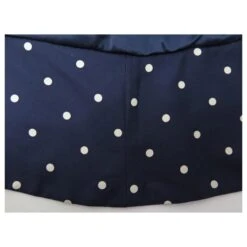 VINTAGE VESTE CHRISTIAN DIOR TAILLE 42 L EN SOIE BLEU A POIS BLUE SILK JACKET -Outlet Élégance DIOR 328842 5