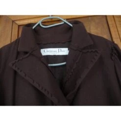 Christian Dior Manteau Marron -Outlet Élégance DIOR 33292 3