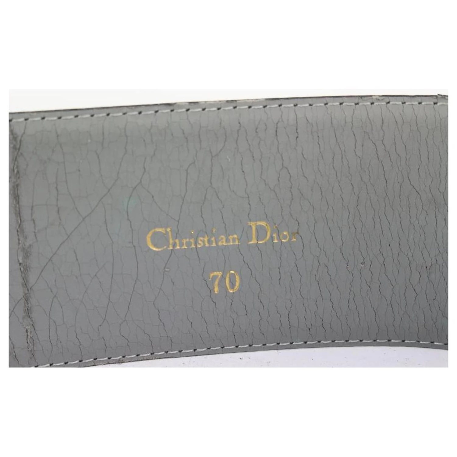 Dior Ceinture Noir X Or Cristal Initiales 10 Dior Ceinture Noir X Or Cristal Initiales – Image 10