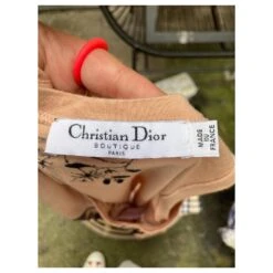 Sublime Débardeur Dior Perles Beige -Outlet Élégance DIOR 344491 8