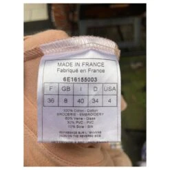 Sublime Débardeur Dior Perles Beige -Outlet Élégance DIOR 344491 9