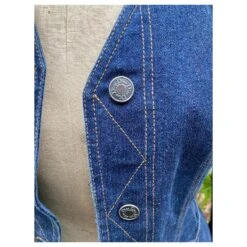 Christian Dior Merveilleuse Veste En Jean Dior Cœur Bleu -Outlet Élégance DIOR 346190 5