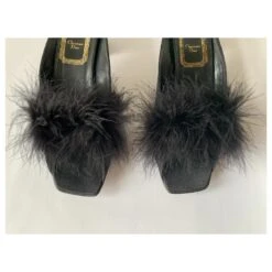 Christian Dior Mules Noir -Outlet Élégance DIOR 346353 3