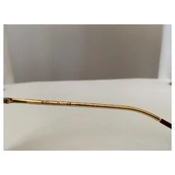 Christian Dior Lunettes De Soleil Aviateur Dior Split Or Doré -Outlet Élégance DIOR 347334 7